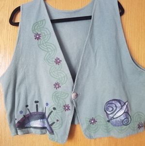 Blue Fish Vest 2x